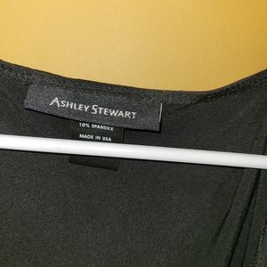 Plus size black vest